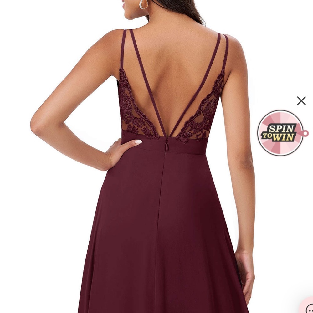 Azazie Cabernet Bridesmaid Dress